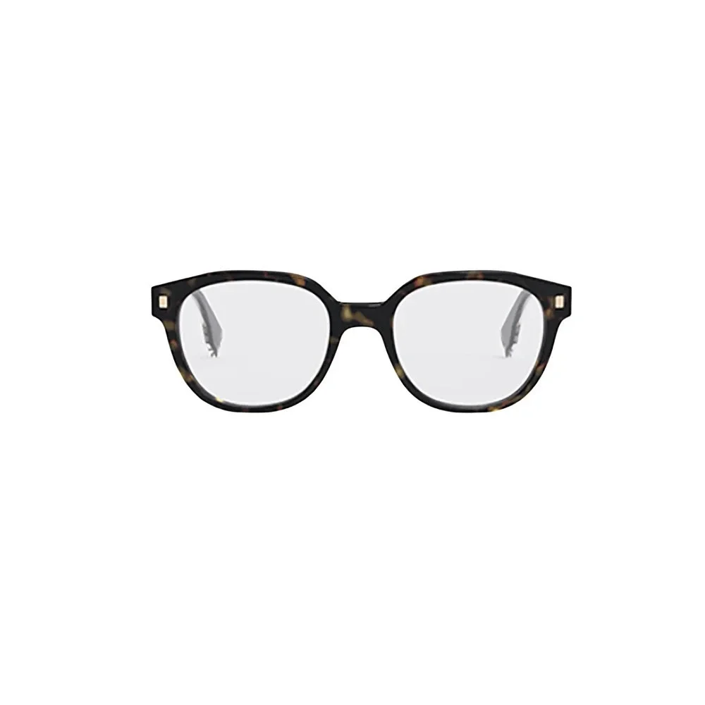 NWT Fendi FE50029I-052-51 Havana 51mm Eyeglasses
